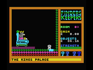 Finders Keepers screenshot 4 for MSX